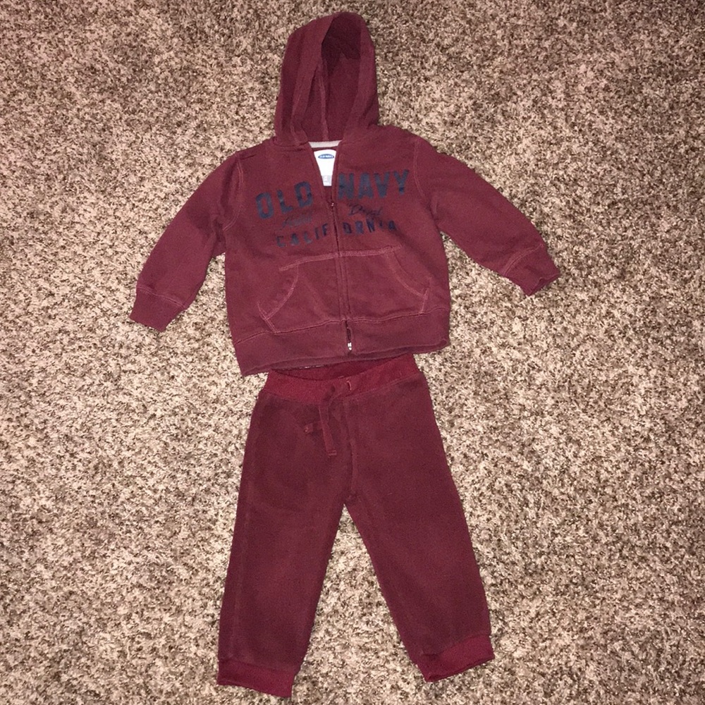 Boys Old Navy Sweatsuit